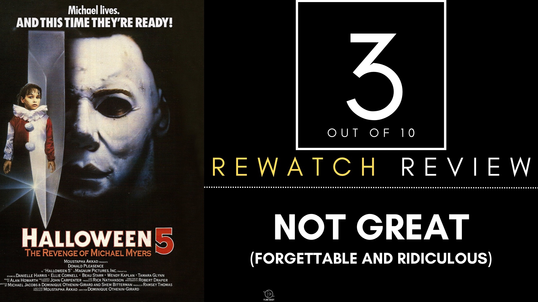 ‘HALLOWEEN 5: THE REVENGE OF MICHAEL MYERS’ REWATCH REVIEW